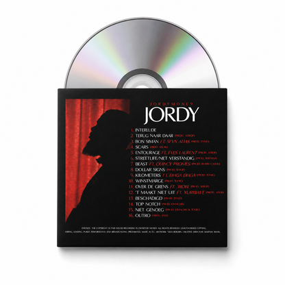 'JORDY' Album CD